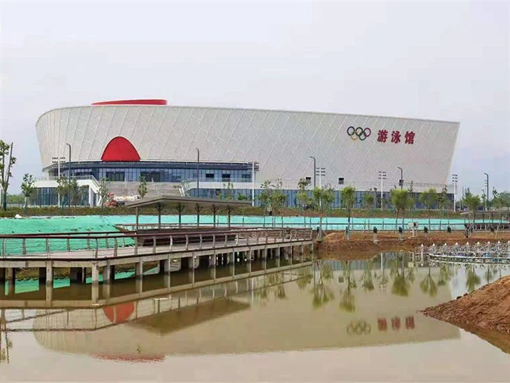 Prefab Metal Gym Buildings Gymnasium Steel Structure